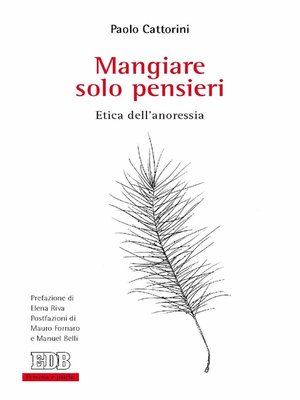 cover image of Mangiare solo pensieri